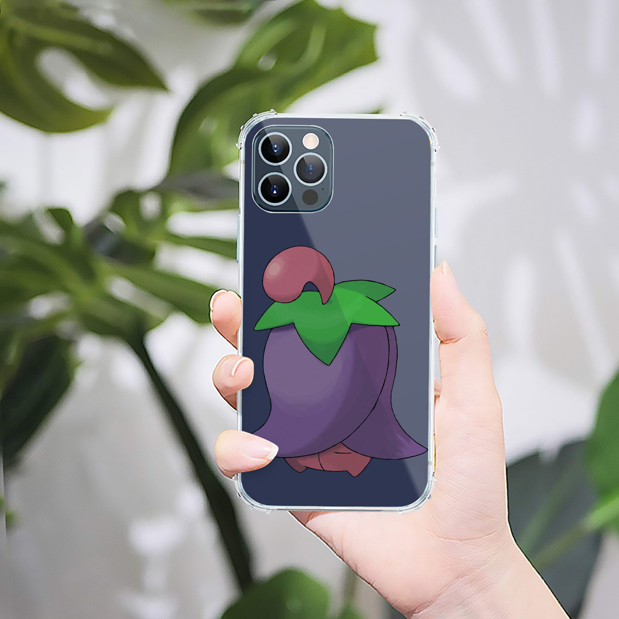 （画像用） ポケットモンスター Pokémon 【iPhone 12シリーズ対応】透明スマホケース（クリアソフトケース）